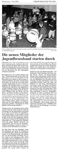 Oberurseler Woche vom 4.07.08