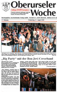 Oberurseler Woche vom 21.8.08