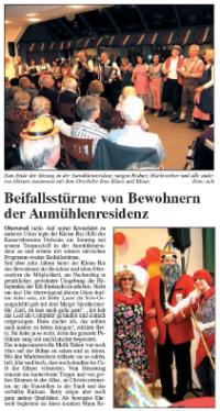 Oberurseler Woche  vom 21.1.10