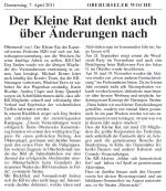 Oberurseler Woche vom 07.04.11