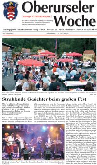 Oberurseler Woche vom 18.08.2011