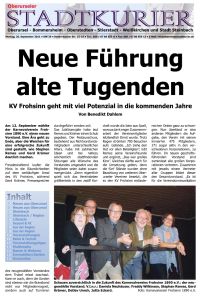 Oberurseler Stadtkurier vom 26.09.2011