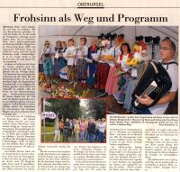 Taunus-Zeitung vom 3.9.07 Taunus-Zeitung vom 3.9.07