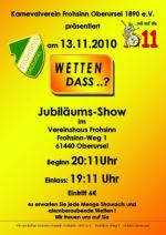 Plakat der Erffnungssitzung 2010