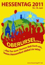 Plakt des Hessentags 2011 in Oberursel