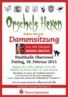 Plakat der Hexensitzung 2011