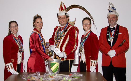 Ziehung der Gewinner...