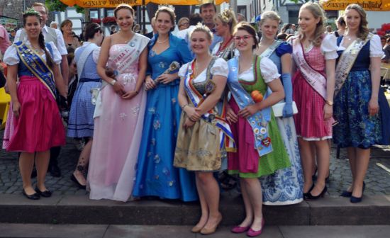 Unterwegs suf dem Brunnenfest 2014